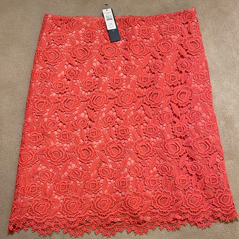Talbots Lace skirt